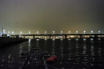 Река Ханган ночью (Сеул).