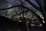 Ночной Сеул, вид с холма Нан.