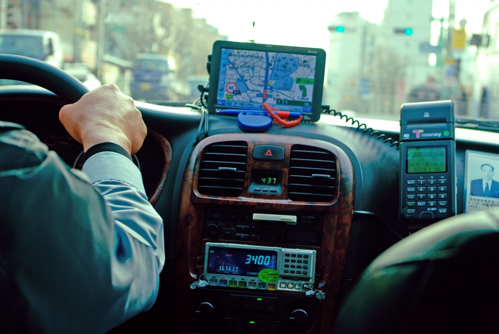 В Корее весьма умеренные цены на услуги такси.
