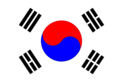 Современный флаг Республики Корея